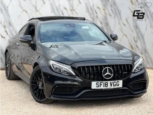 Mercedes-AMG C 63 Coupe in Obsidian Black — premium car valuation