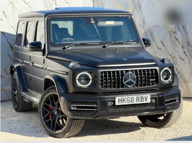 Mercedes-AMG G 63 in Magnetite Black — premium car valuation